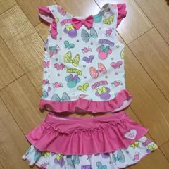 ミニーマウス セパレート水着 110cm