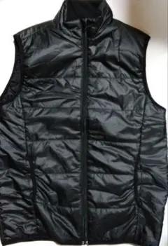 あったかウォームベスト　ダウンベスト　メンズ　レディース　ブラック