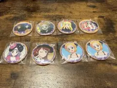 アイカツ　ハロウィン　チョコインサブレ　缶バッジ 8個セット