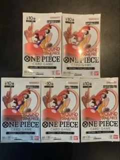 ONE PIECEカードゲーム ラウンドワン プロモパック 5パック - メルカリ