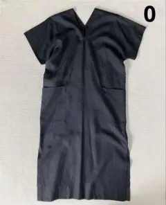 美品⭐️ポールジィ　リネン　半袖ロングワンピース　チャコール　トゥモローランド 美品⭐️ポールジィ リネン 半袖ロングワンピース チャコール