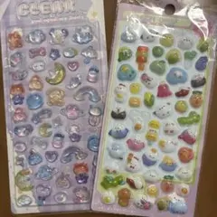 3Dシール ぷくぷくシール