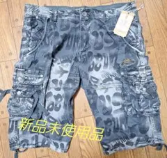 カジュアルショートパンツ Z292 サイズ38 グレー