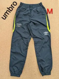 umbro アンブロ ピステパンツ M 黒/黄色 サッカー　フットサル