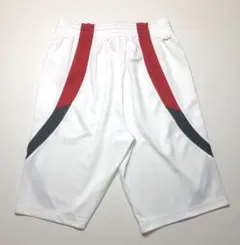 NIKE　ナイキ　バスケットボールパンツ　ハーフパンツ　M　ゴールドロゴ刺繍