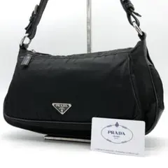 ✨希少・美品✨プラダ ワンショルダーバッグ 三角ロゴプレート ナイロン レザー