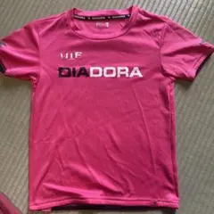 DIADORA テニス Tシャツ ピンクのサムネイル