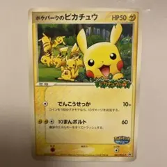ポケパーク ピカチュウ HP50 ポケモンカード - メルカリ
