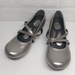 Re:getA リゲッタ 快適クロスベルトパンプス M ブロンズ 日本製