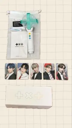 TXT 公式ペンライト+トレカ　TOMORROW X TOGETHER
