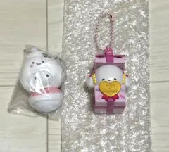 산리오 코기 뮌 마스코트 열쇠 고리 2점 세트