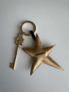 CHANELシャネルノベルティチャームキーホルダー