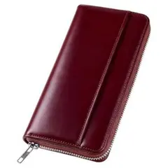 財布 メンズ 栃木レザー 長財布 本革 大容量 YKKファスナー 一流の財布職人