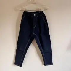 ダークブルー デニム 長ズボン