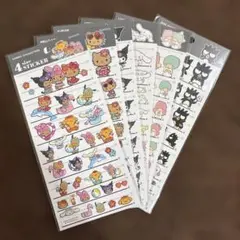 【正規品✨】　4 size STICKER サンリオ　6点セット
