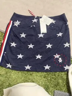 星柄ネイビースカート