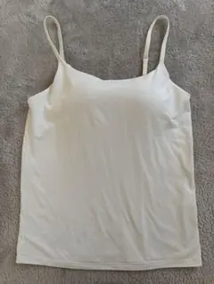 used ユニクロ　エアリズム　 ブラキャミソール　ブラトップS ホワイト
