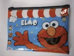 セサミストリート エルモ　クリアポーチ