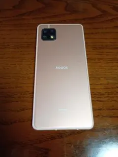 AQUOS sense6s light copper 充電器 手帳型ケース付き - メルカリ