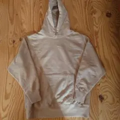 CIOTA ベージュ モカ スビンコットン パーカー M-Lサイズ