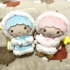 キキララ　サンリオ　マスコット　ぬいぐるみ　ウィンターくじ　リトルツインスターズ