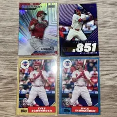 topps カイル シュワーバー　インサート　まとめ売り　フィリーズ