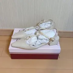 RANDA ミュール アイボリー L