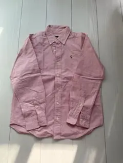 Ralph Lauren ラルフローレン長袖シャツ 140 ピンク