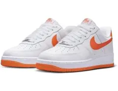 新品未使用 Nike Air Force 1 27cm オレンジ ホワイト