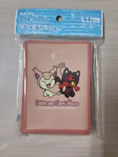 ポケモンカード ポケカ デッキシールド プロテクター ニャビー&エネコ