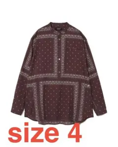 UNDERCOVER CAN コットンプルオーバーシャツ サイズ 4 ジョニオ着のサムネイル