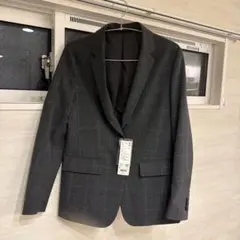 ユニクロ テーラードジャケット チェック