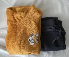 ユニクロルームウェアXL上下セットスヌーピー