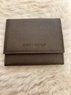 【美品】 BURBERRY カードケース　名刺入れ　内側ノバチェック　ブラウン