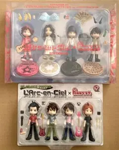 【新品未使用未開封】ラルクアンシエル ×ピンキーストリート フィギュアセット 新品未開封】ラルクアンシエル ×ピンキーストリート フィギュアセット