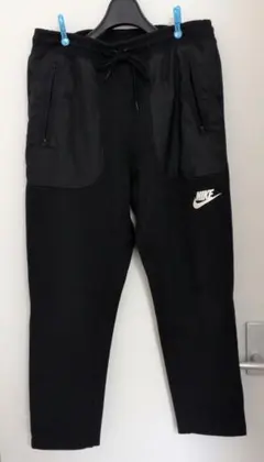 NIKEナイキ●ナイロンスウェット切り替えパンツ