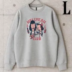 L Hellyeah Club ストレンジャーシングス トレーナー スウェット