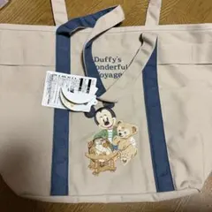 ディズニー ダッフィー 20周年 トートバッグ 新品未使用タグ付き
