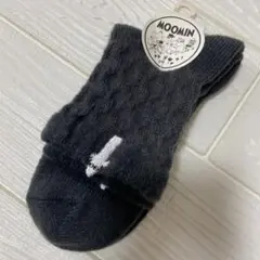 未使用品　MOOMIN ニョロニョロ刺繍 ソックス　グレー　サイズ23〜25のサムネイル