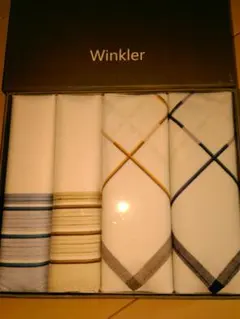 【新品未使用】ハンカチ４枚組