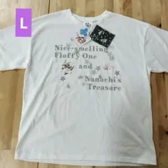メイドインアビス　Tシャツ　白【新品】レディースL　限定ステッカー付き