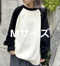 chicopanic ラグランニット　スウェットライク