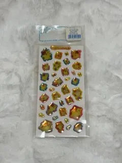 平成レトロ シール オーロラエポキシシール ハムスター 当時のもの