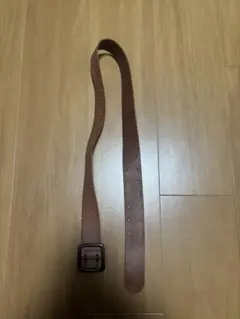 GAP レザー ダブルピン ベルト ブラウンのサムネイル