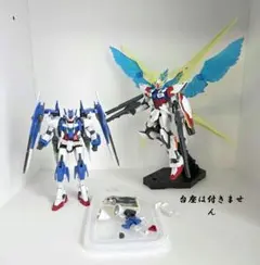 HGガンダムダブルオーダイバーエース&HGスタービルドストライクガンダム 素組み