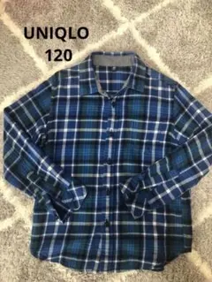 UNIQLO  チェックシャツ　120