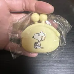PEANUTS マーブルスのコインケース イエロー