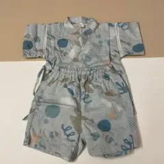 甚平 80センチ　和柄　海柄