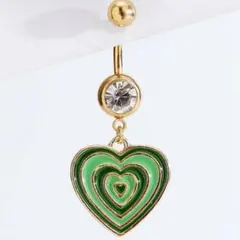 デコレーションアクセサリー＊ハートへそピアス