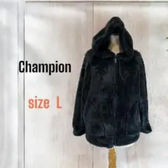Champion 【 L】ボアパーカー /ブラック　ユニセックス